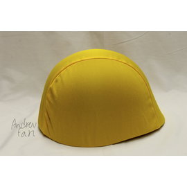 鬆緊偽裝帽-黃色