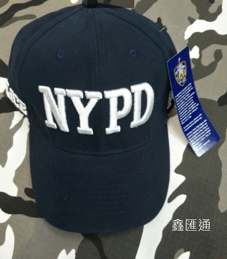 官方授權NYPD 紐約警察帽