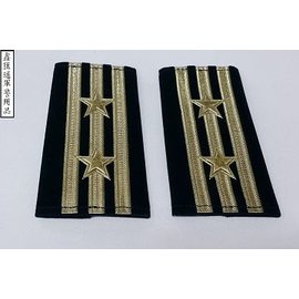 海巡安檢工作服肩章(軟)-少將