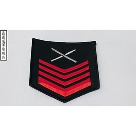 海軍行政上士臂章(黑色)