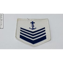 海軍醫務上士臂章(白色)