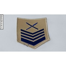 海軍行政上士臂章(卡其色)