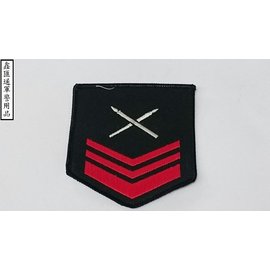 海軍行政中士臂章(黑色)