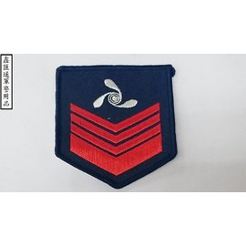 海軍汽油機上士臂章(深藍色)