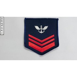 海軍航空中士臂章(深藍色)