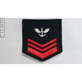 海軍航空中士臂章(黑色)