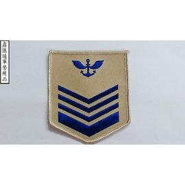 海軍航空上士臂章(卡其色)