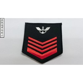 海軍航空上士臂章(黑色)