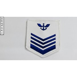 海軍航空上士臂章(白色)