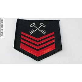 海軍補給上士臂章(黑色)