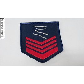 海軍電信上士臂章(深藍色)