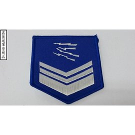 海軍電信中士臂章(寶藍色)