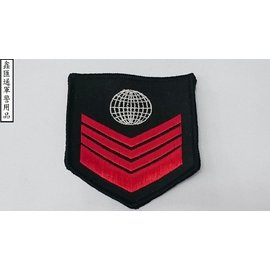 海軍電機上士臂章(黑色)