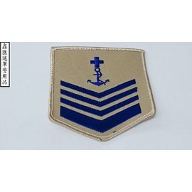 海軍醫務上士臂章(卡其色)