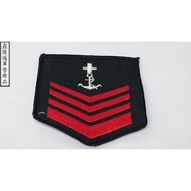 海軍醫務上士臂章(黑色)