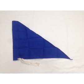三角旗 （藍色）