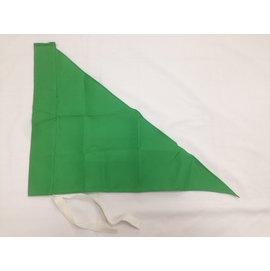 三角旗 綠色