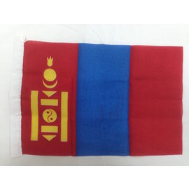 桌上型國旗 蒙古Mongolia flag