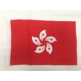 桌上型國旗 香港Hong Kong flag